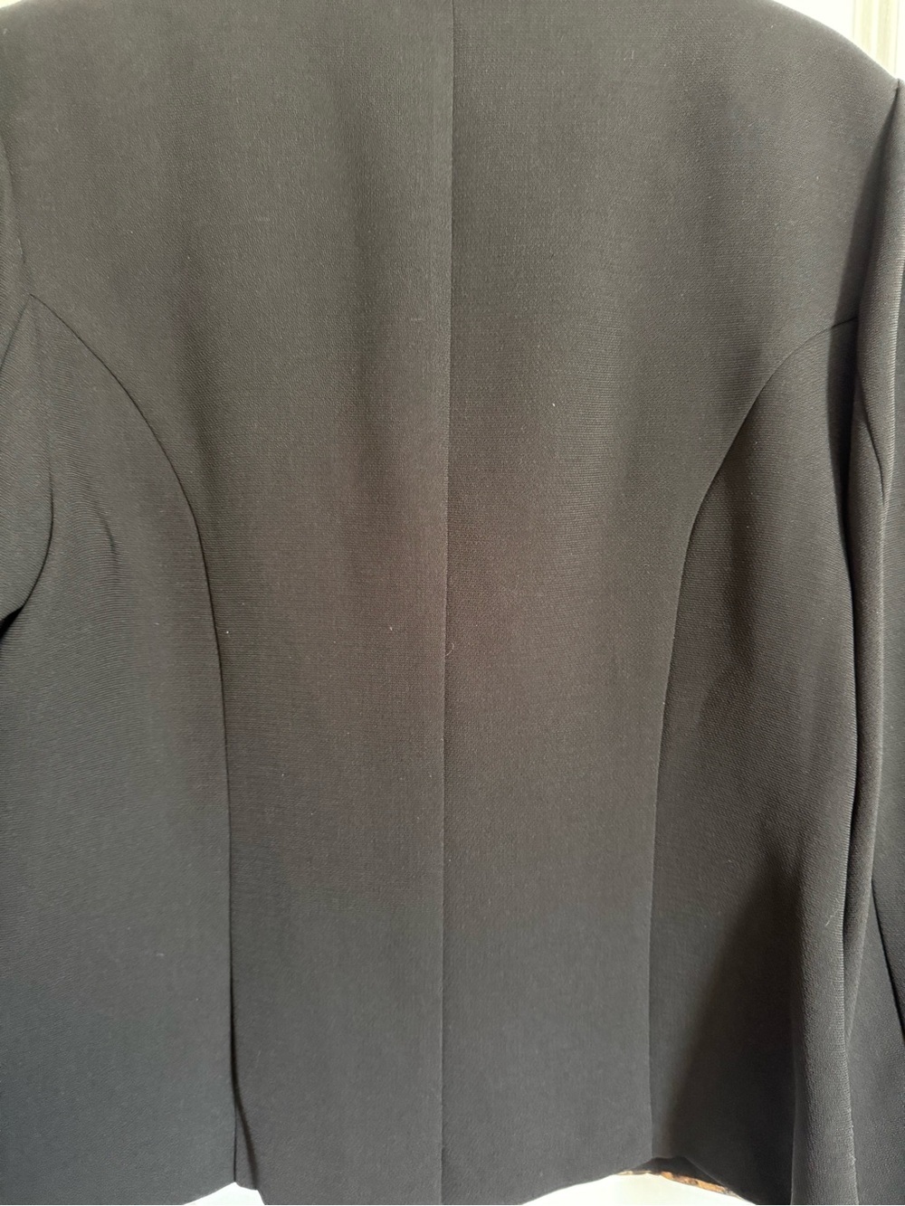Black Tailored Jacket with Trim - Picture 9 of 9